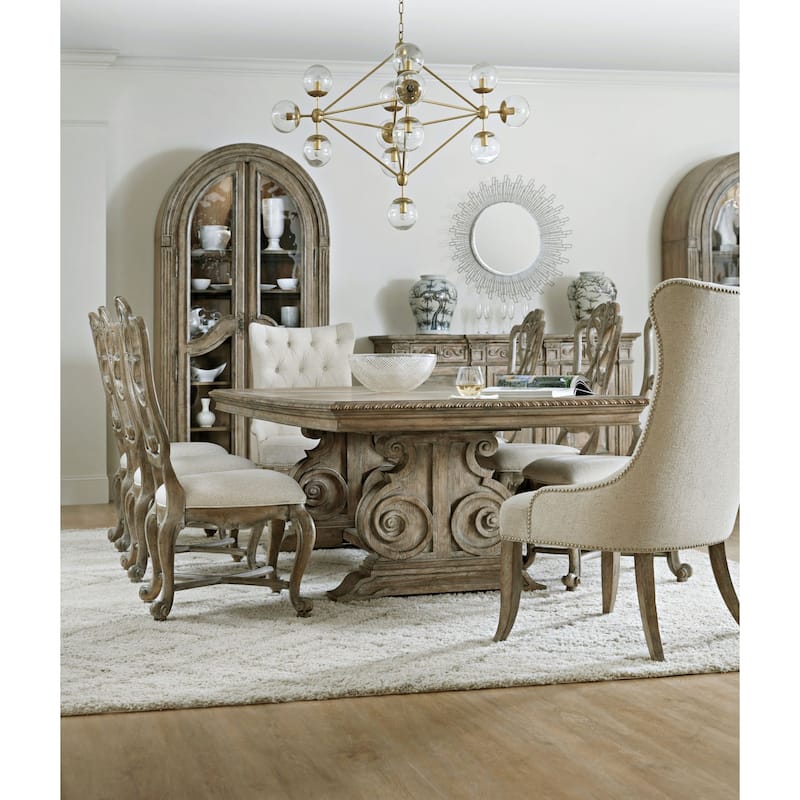 Hooker Furniture Castella 128" Long Old World European Dining Table