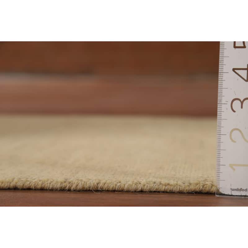 Gabbeh Modern Runner Rug Hand-Knotted Contemporary Wool Carpet - 2'6"x 9'8"