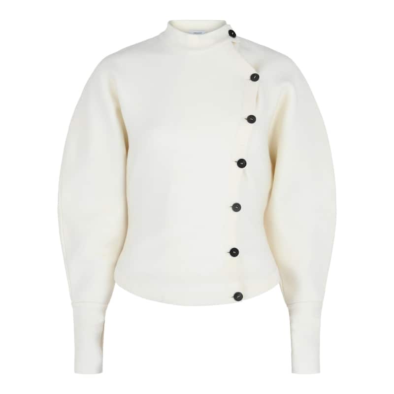 Ferragamo Asymmetrical Buttoned Cardigan