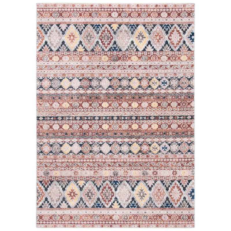 SAFAVIEH Crystal Modra Boho Tribal Rug