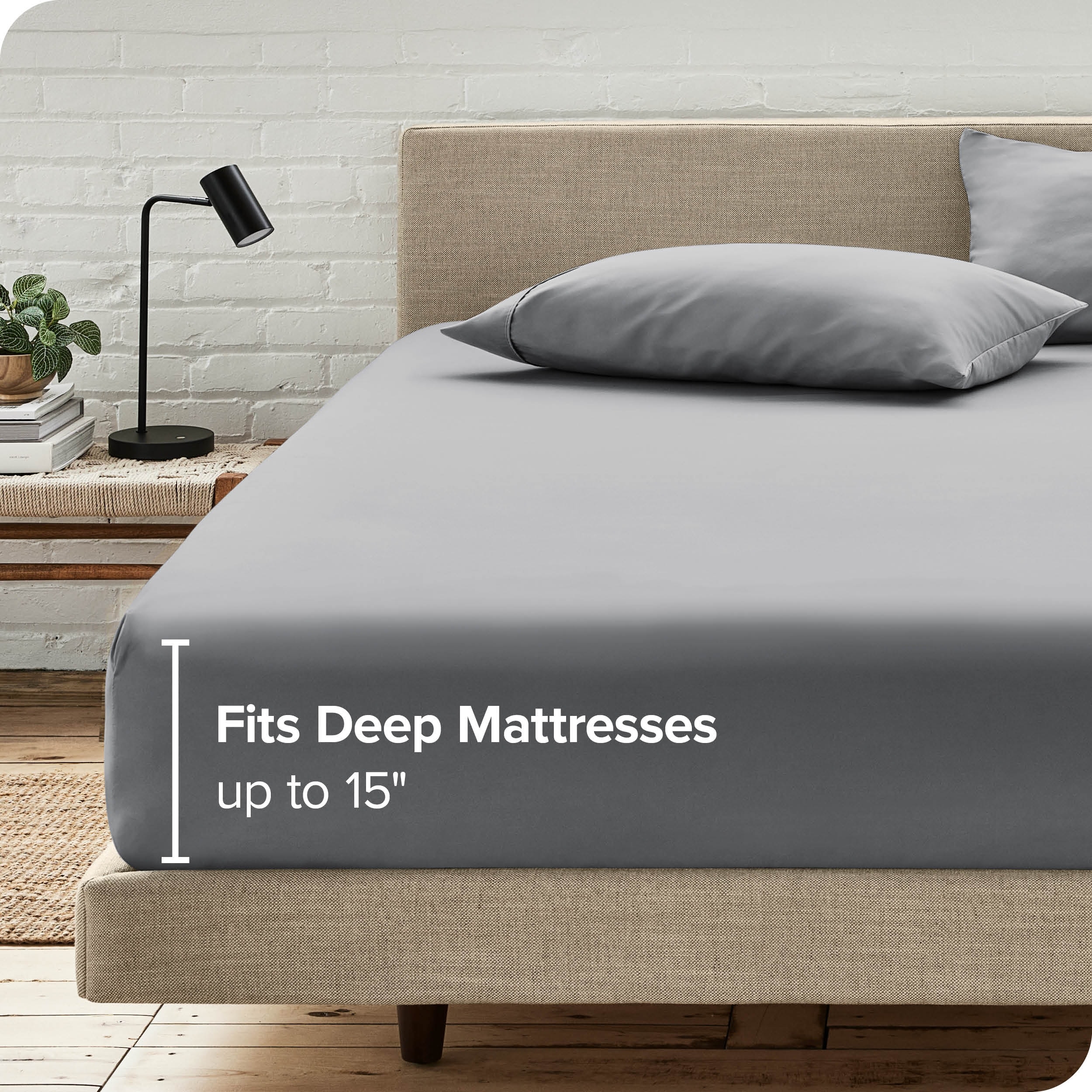 Bare Home Deep Pocket Fitted Sheet Pillowcase Set Hypoallergenic On Sale Bed Bath Beyond 19577367