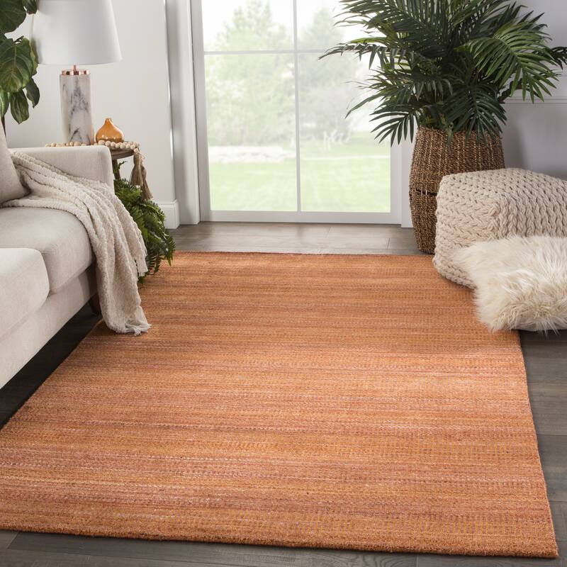 Zen Handmade Geometric Area Rug - Overstock - 28093391
