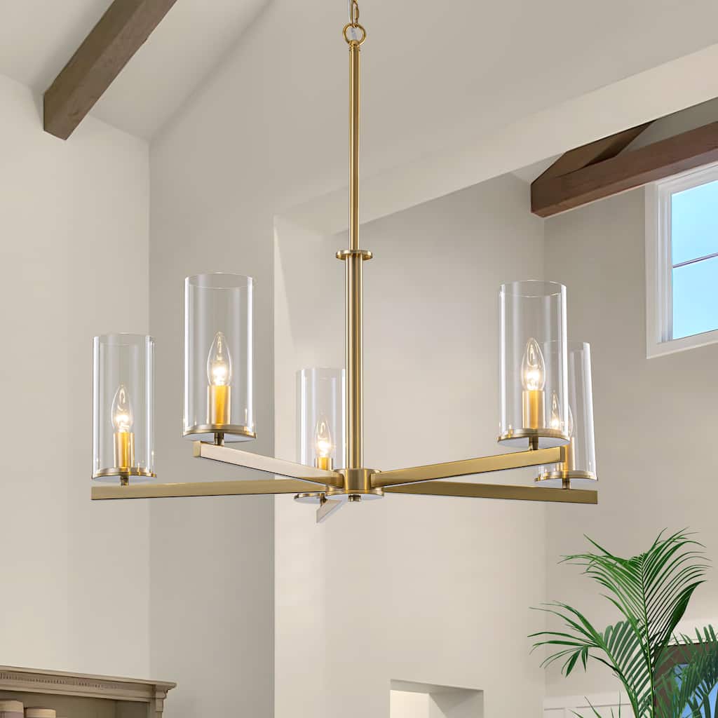 Starsky 5-Light Candle Style Classic / Traditional Chandelier