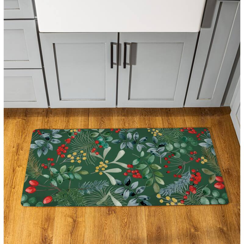 Festive Foliage Anti-Fatigue Door Mat - 40" x 20"