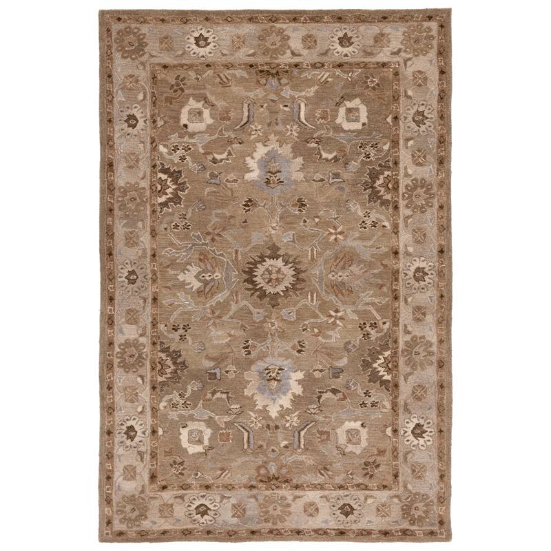 SAFAVIEH, Handmade Anatolia Patricie Traditional Oriental Hand-spun Wool Rug