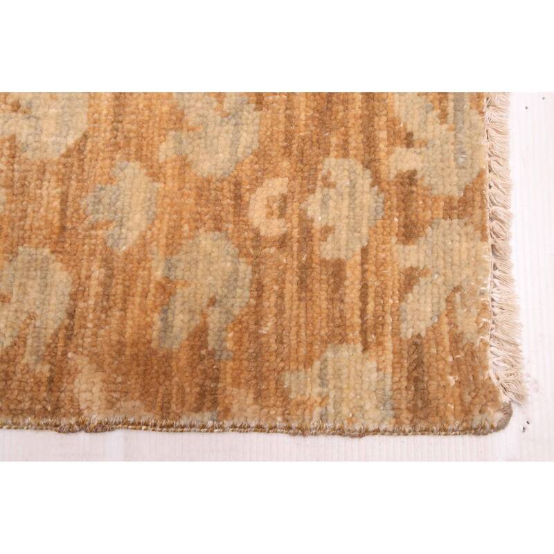 ECARPETGALLERY Hand-knotted Mystique Brown Wool Rug - 10'2 x 13'2