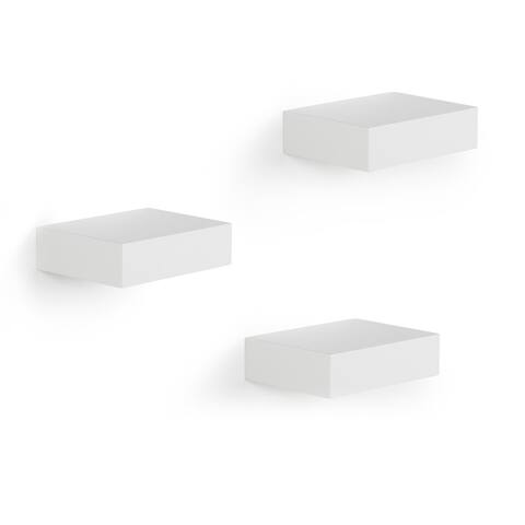 Showcase Shelves (3) White