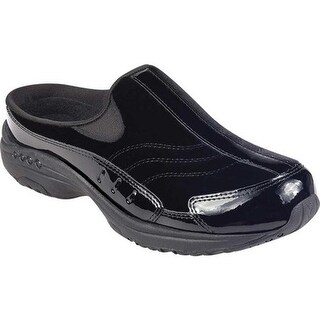 easy spirit traveltime black patent leather