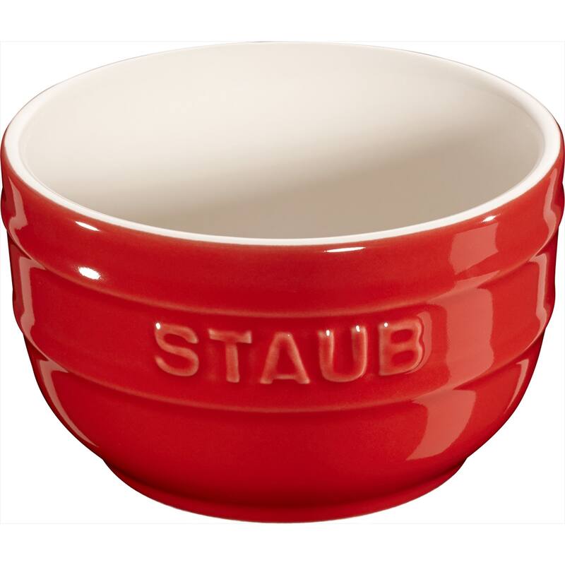 STAUB Ceramic 2-pc Prep Bowl Set - Cherry