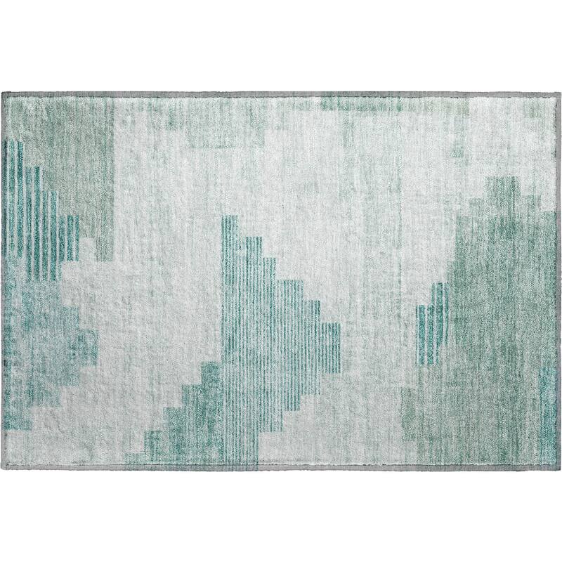 Premium Washable Super Soft Geo Global Mayfield Rug