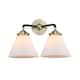 Option Black Antique Brass / Matte White Cased