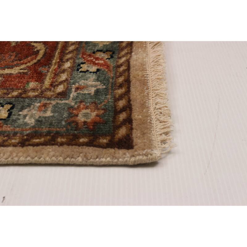 ECARPETGALLERY Hand-knotted Jules Sultane Ivory Wool Rug - 8'10 x 11'10