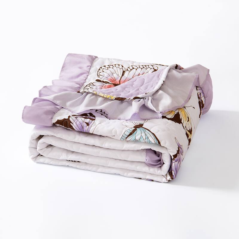Lush Decor Flutter Butterfly Throw Blanket