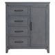 preview thumbnail 6 of 6, Soho Baby Ellison Chifferobe Rustic White