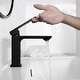 preview thumbnail 1 of 23, Stylish Vita Single Handle 6" Bathroom Faucet B-102