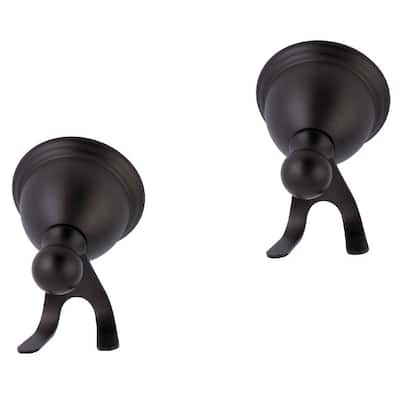 Kingston Brass Restoration Double Robe Hook - Set of 2
