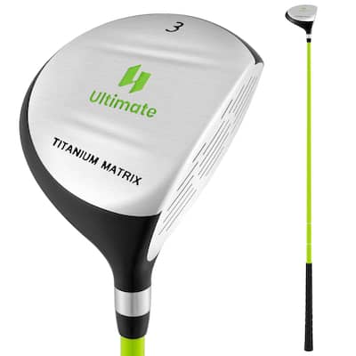 Ultimate 165CC Junior #3 Fairway Wood for Kids with Fiberglass Shaft - See Details