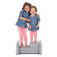 preview thumbnail 4 of 3, Sibling Step Stool - Gray - N/A