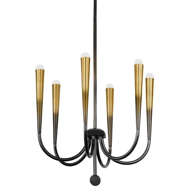 Hudson Valley Lighting CB3846 Adley 6 Light 27" Wide Chandelier - Gradient Brass