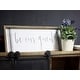 preview thumbnail 2 of 2, Be Our Guest Wood Framed Wall Sign, Farmhouse Rustic Hanging Decor