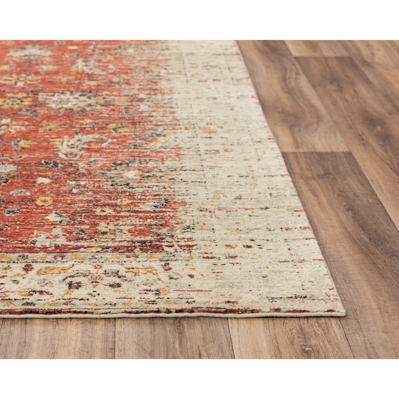 Alora Decor Infinity Medallion Wool Rug