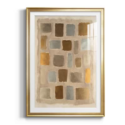 Sand Shaped II Premium Framed Print - Ready to Hang