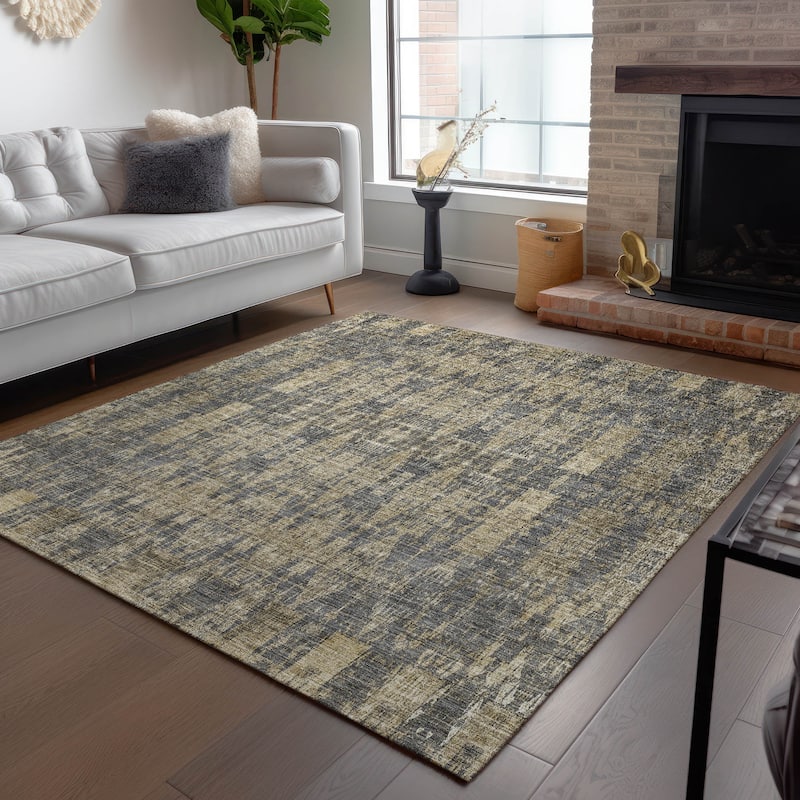 Machine Washable Indoor/ Outdoor Chantille Moroccan Boho Rug