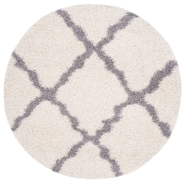 SAFAVIEH Dallas Shag Giusy Trellis 1.5-inch Thick Rug