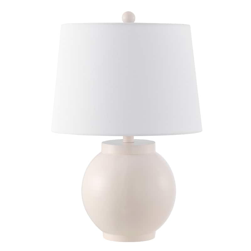 SAFAVIEH Lighting Kruttika 22" Table Lamp - 14" W x 14" D x 22" H - 14Wx14Dx22H
