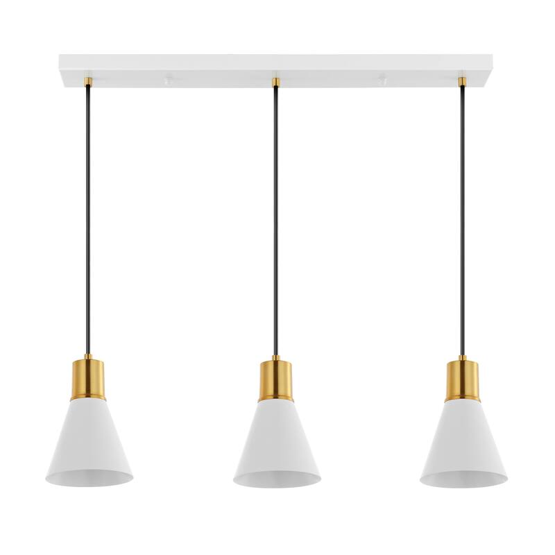Watts Mid-Century Modern Iron LED Pendant, by JONATHAN Y