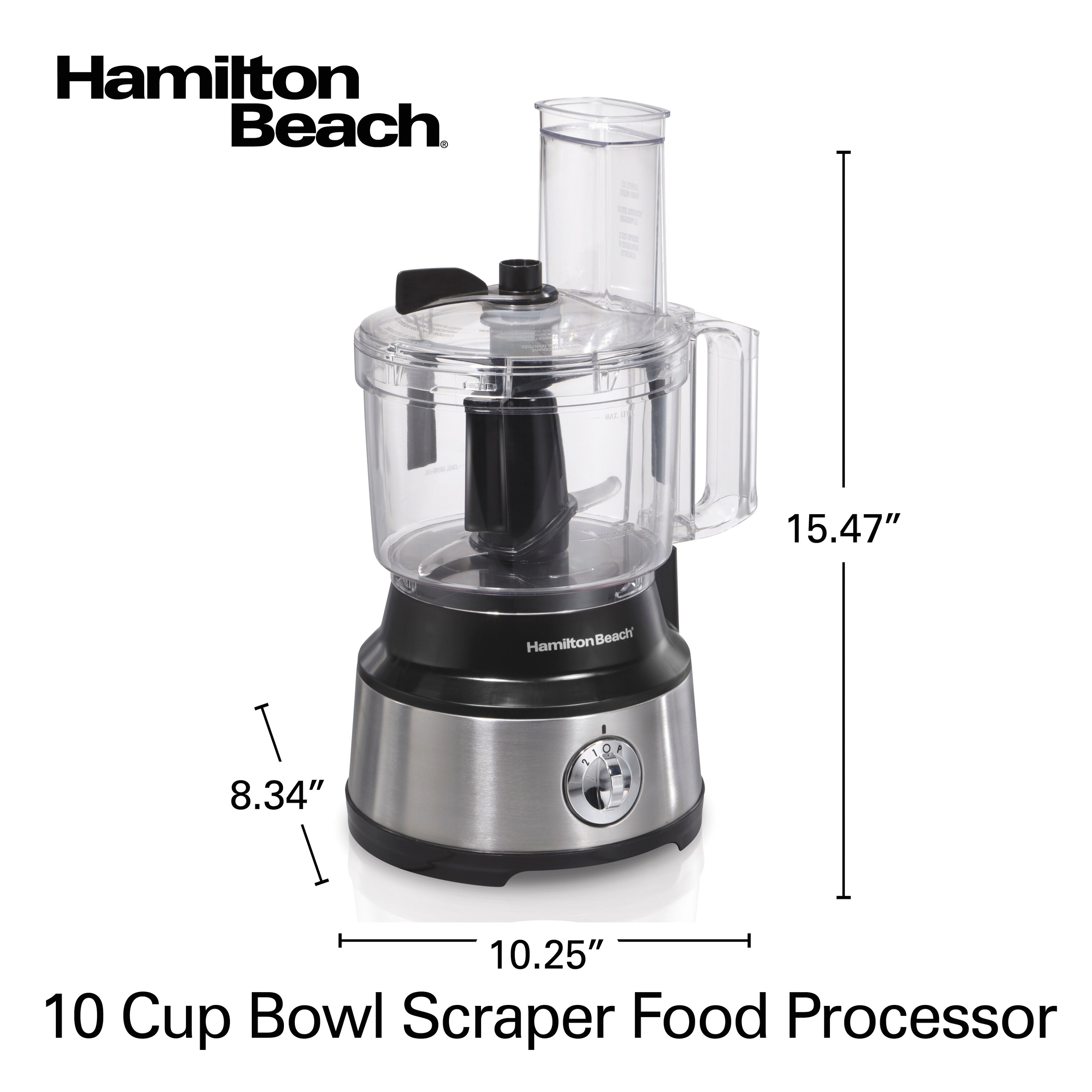 Hamilton Beach 10 Cup Bowl Scraper Food Processor Bed Bath  Beyond  7508182