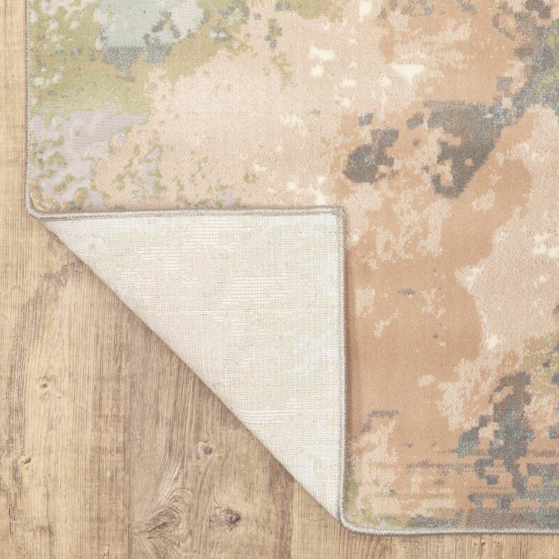 Style Haven Cosette Distressed Abstract High-Low Pile Area Rug
