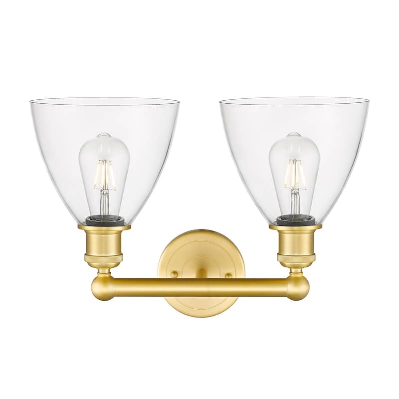 Innovations Lighting 616-2W-12-17 Bristol Vanity Bristol Glass 2 Light