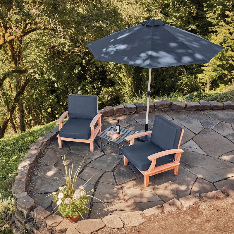 Classic Accessories Montlake FadeSafe Patio Lounge Chair Cushion Set