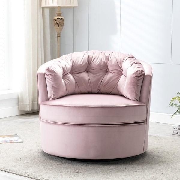 Elegant Round Swivel Barrel Chair Bed Bath & Beyond 32166625