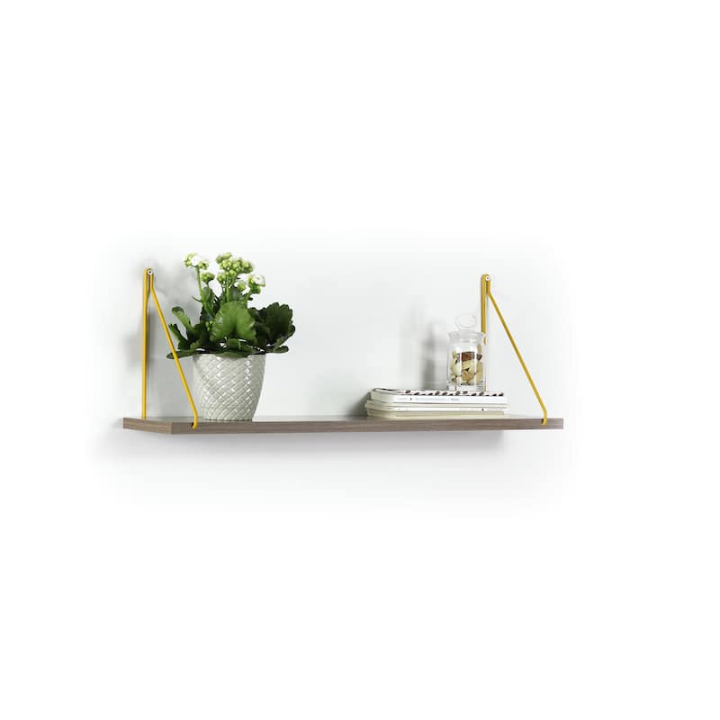 Palmer Modern Decorative Shelf - Yellow