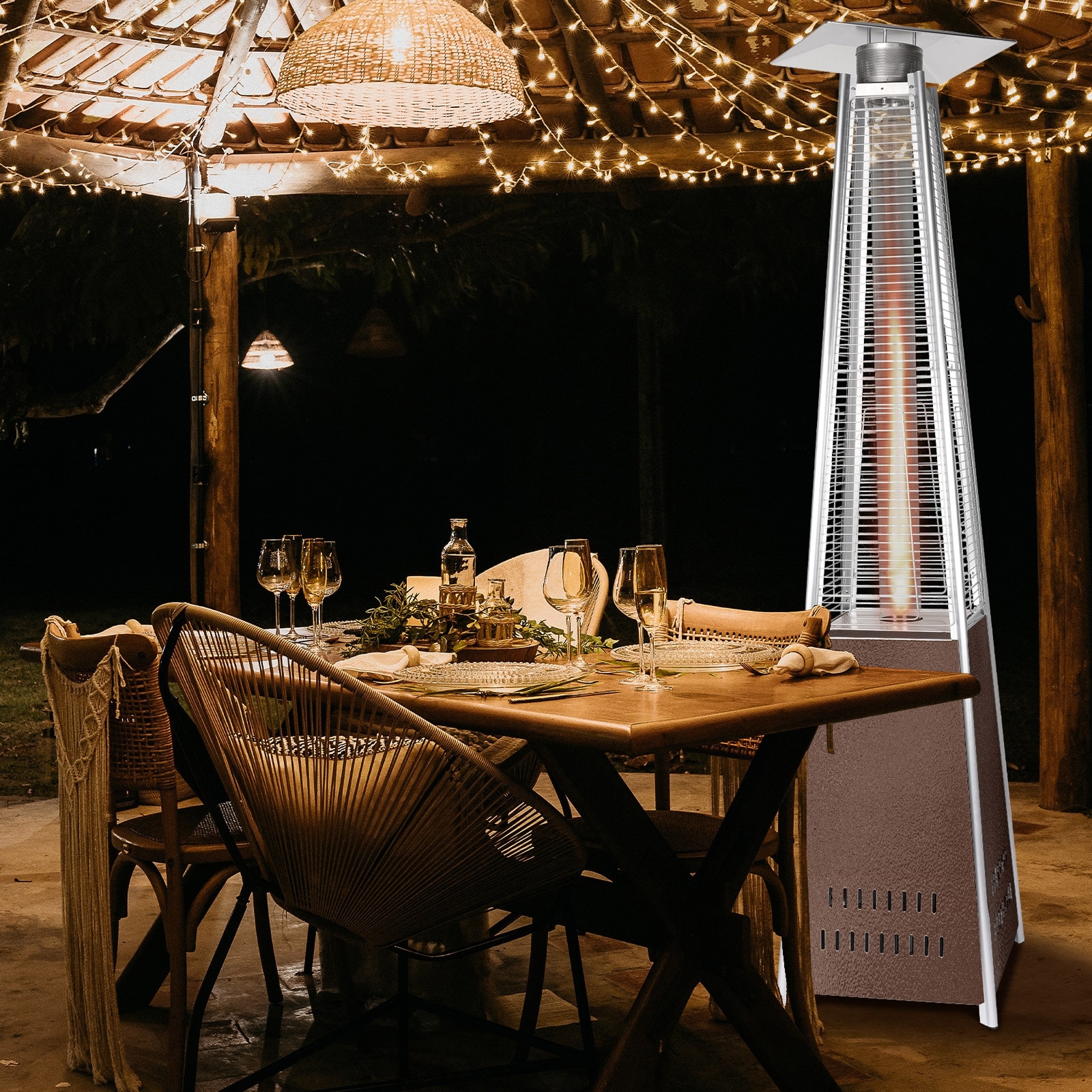 Space Heater Outdoor Propane Heat Lamp Small Outdoor Space Heater