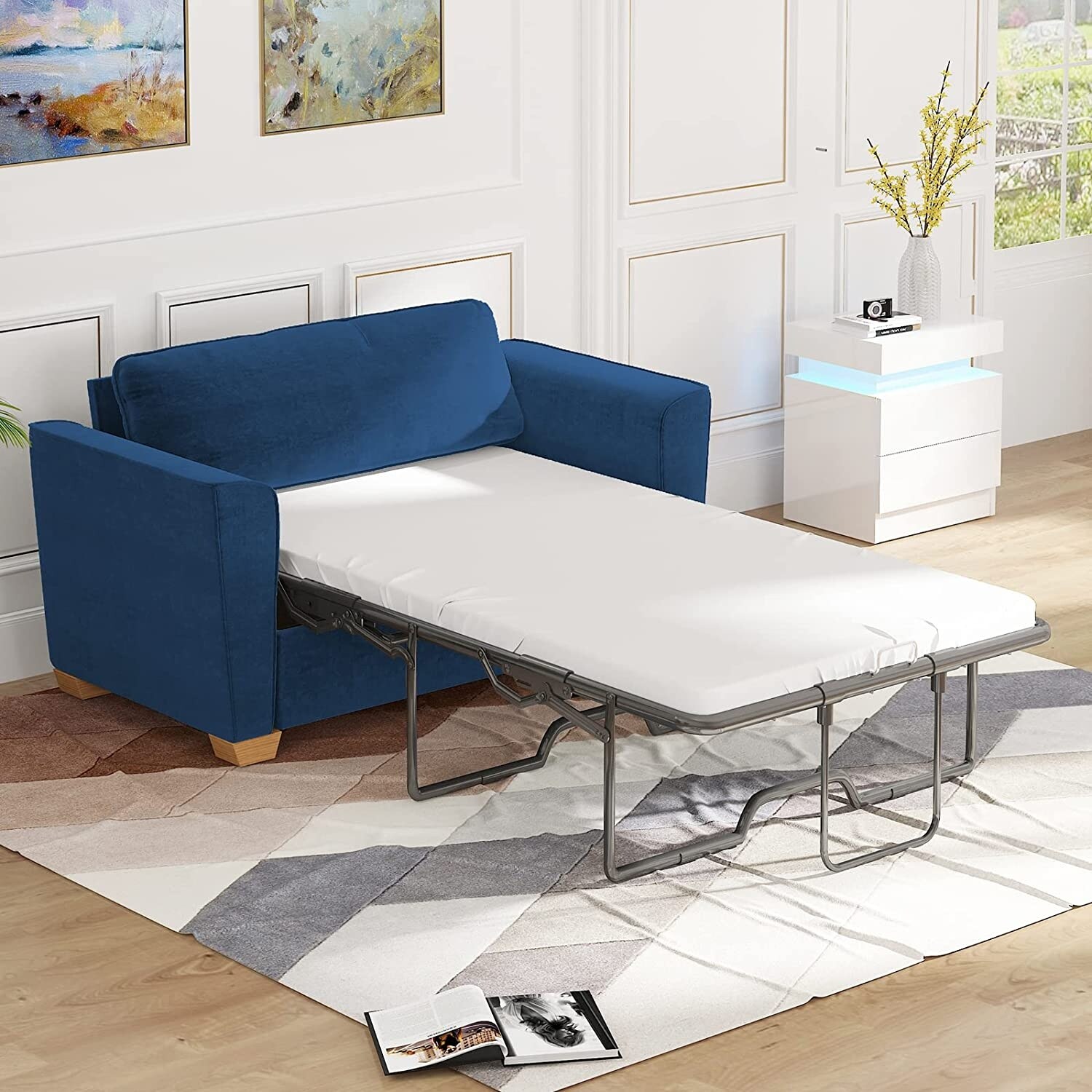 Memory foam mattress for best sale pull out couch