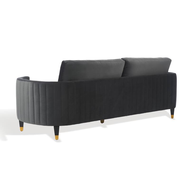SAFAVIEH Home Winford Velvet Sofa - 91"W x 33"D x 26"H