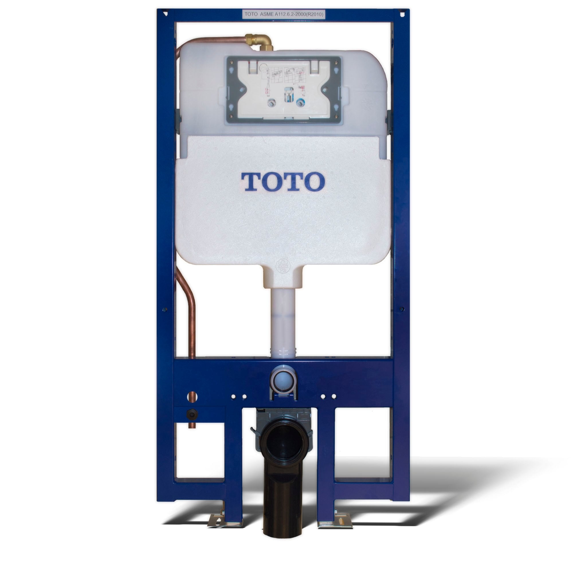 TOTO 1.28 GPF Dual Flush In-Wall Toilet Tank Only with Copper Supply