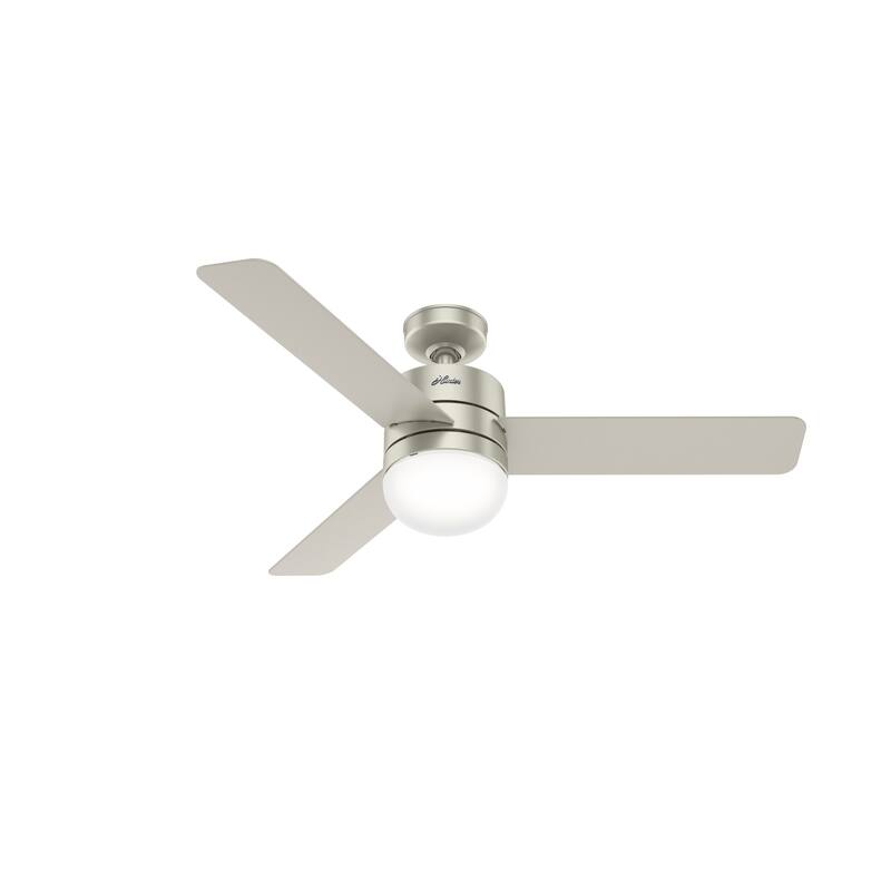 Hunter 54" WiFi Neutron Smart Ceiling Fan with LED Light Kit, Handheld Remote
