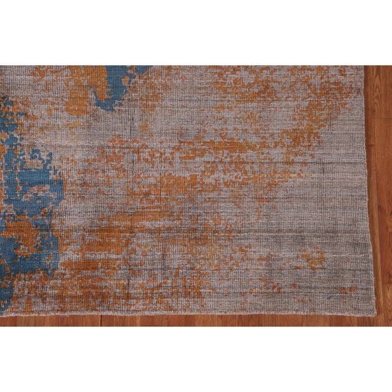 Abstract / Modern Area Rug Hand-Knotted Wool Carpet - 5'2" x 8'3"