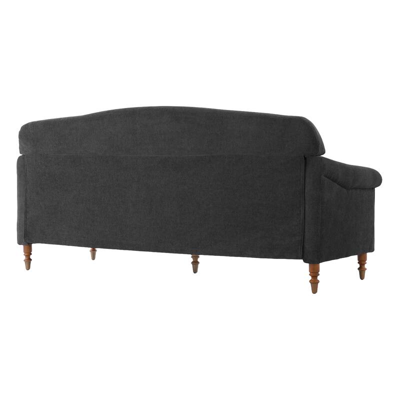 Christopher Knight Home - Modern Upholstered Loveseat Sofa with Rolled Arms