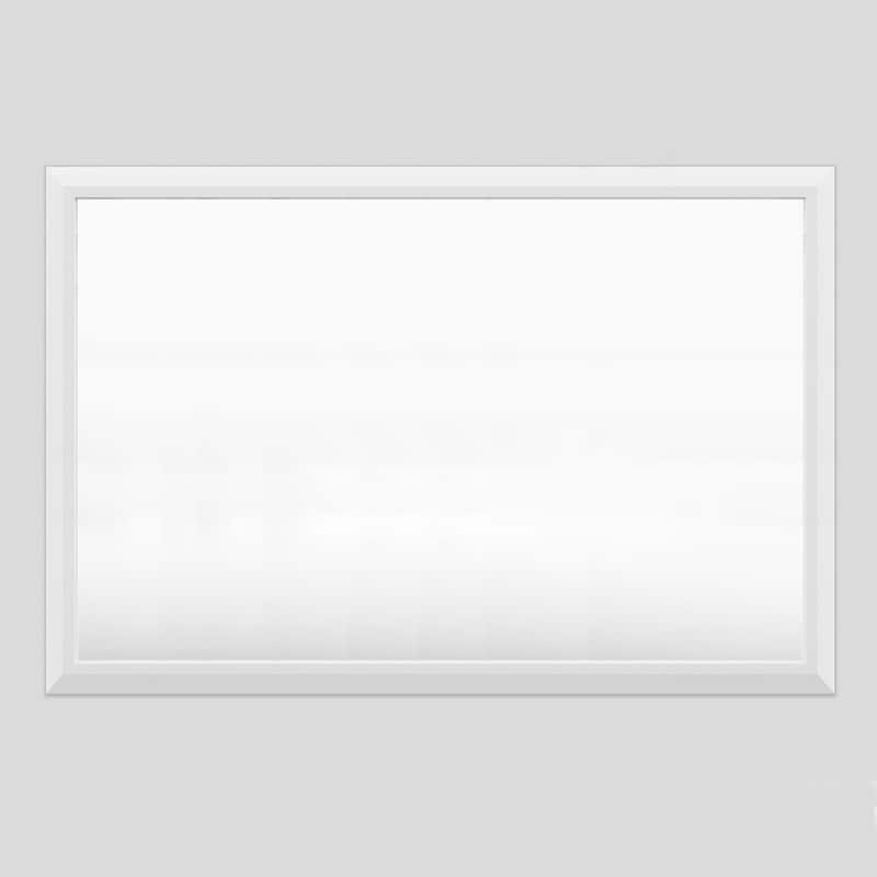 KIOTEE Full size Metal Bathroom Mirror with 5-Year Warranty