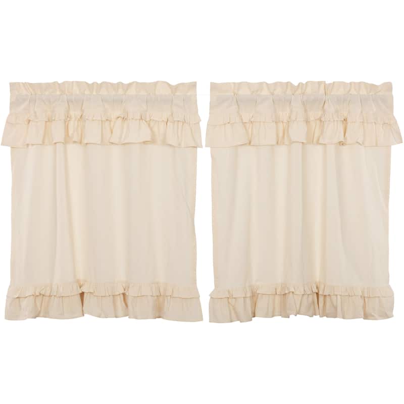 Muslin Ruffled Tier Set