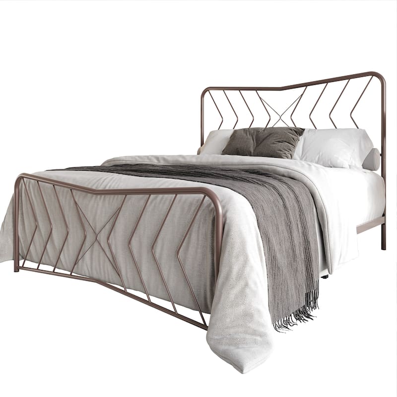 Clayfell Fargo Metal Bed