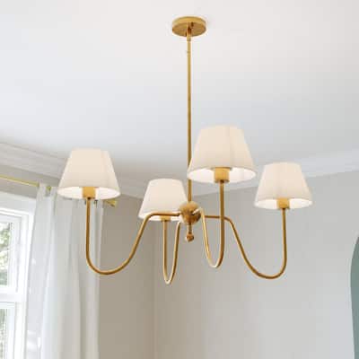 Acroma 4 - Light Dimmable Traditional Chandelier