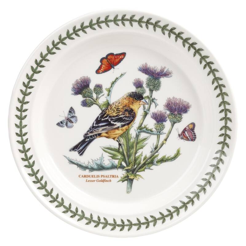 Portmeirion Botanic Garden Birds Dinner Plate
