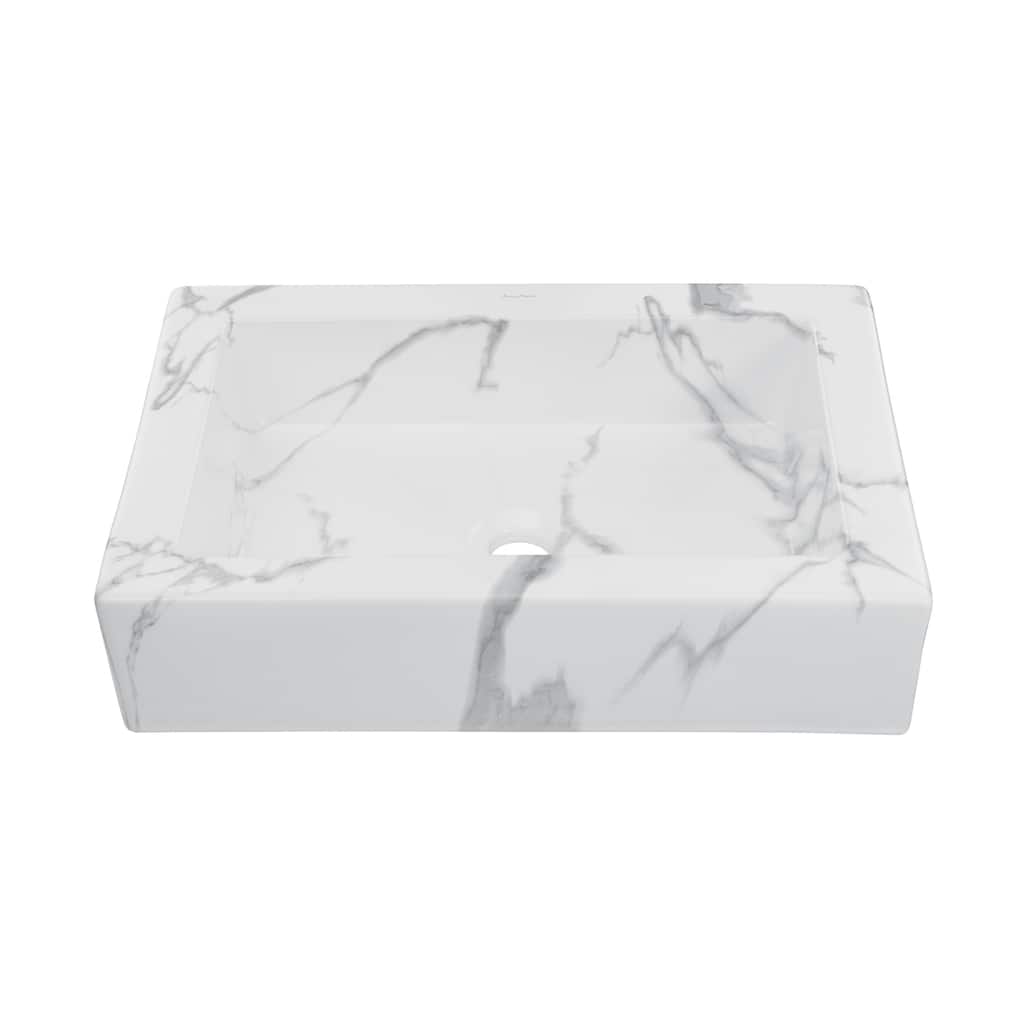 Swiss Madison SM-VSM282 Voltaire 15-3/4" Rectangular Ceramic Vessel