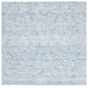 preview thumbnail 89 of 96, SAFAVIEH Handmade Metro Lorenzina French Country Wool Rug 4' Square - Blue/Ivory - Square